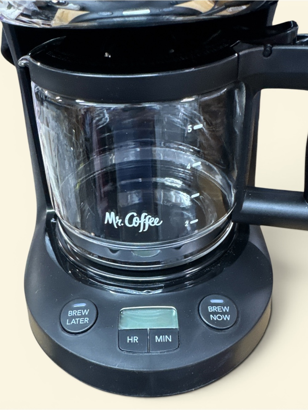 Mr. Coffee 5-Cup Programmable Coffee Maker - Black- New in box! - Picture 2 of 5